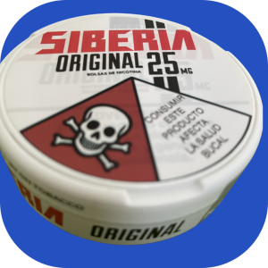 Pouches De Nicotina Siberia 25 Mg